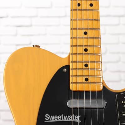 Fender American Vintage II 1951 Telecaster Electric Guitar - Butterscotch Blonde (TeleAV251BBd7) image 5