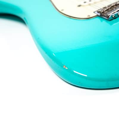 1965 Fender Stratocaster Surf Green Owned by Brian Setzer image 18
