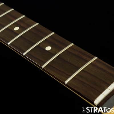 Fender Deluxe Roadhouse Strat NECK + BLACK LOCKING TUNERS Stratocaster Rosewood image 3