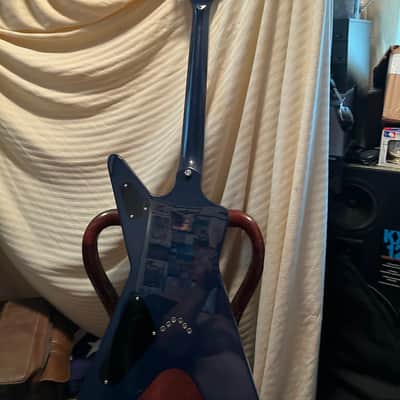 Dean ml electric guitar    see all details blue image 7