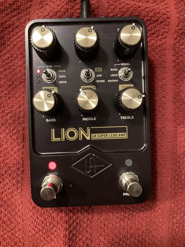 Universal Audio Lion '68 Super Lead Amp 2023 - Present - Black