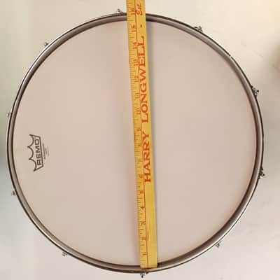 *Ludwig 14x16"Monroe Rack Tom Drum Black Cortex Vintage 80s 6Ply Maple Floor USA image 12