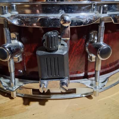 Sonor S Class Snare Drum (1st Gen.) 1997 - Cherry Red image 6