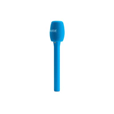 RODE Interview Micro Handheld Adaptor for Wireless Microphones (Blue) image 2