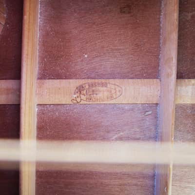 Washburn D-12 CE/N Dreadnought Guitar, 1990, Korea, Cutaway Electric image 5