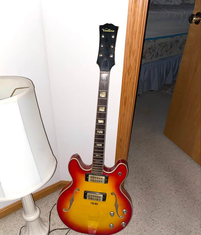 1970's Ventura Hollow Body ES 335 Style  Parts Repair image 1