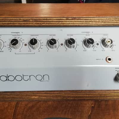 Cabotron C60C rare italian all tube vintage amplifier with Celestion G12B-150 speaker image 2