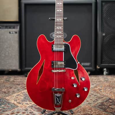 Gibson Custom Shop 1964 Trini Lopez Standard Reissue VOS Semi-Hollow Guitar - Sixties Cherry with Hardshell Case image 3
