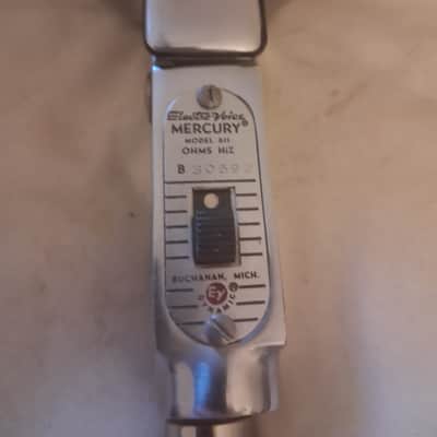 Electro-Voice 911 Mercury Omnidirectional Crystal Microphone 1950 - 1969 - Chrome image 8