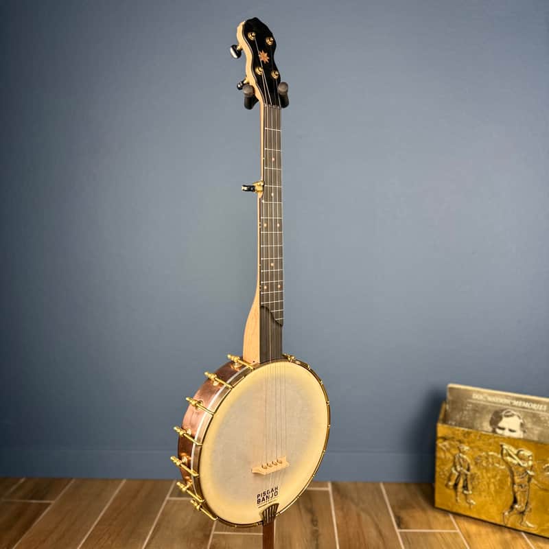 Pisgah A-Scale Cherry Rambler Special 5-String Banjo with 11" Copper Spun-Over Rim image 1