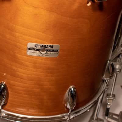 1981-82 Yamaha 9000 RA Recording Series Drums: 7 pieces, Overall 8-8.5 Condition image 17