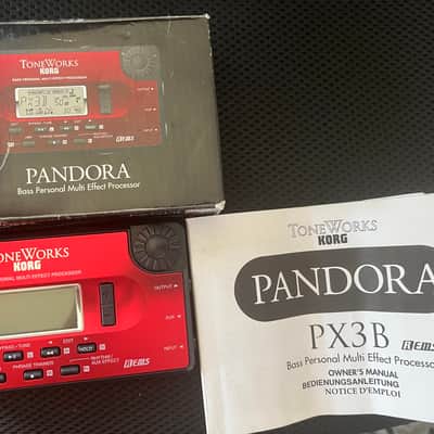 KORG Pandora bass multi effects processor PX3B image 1