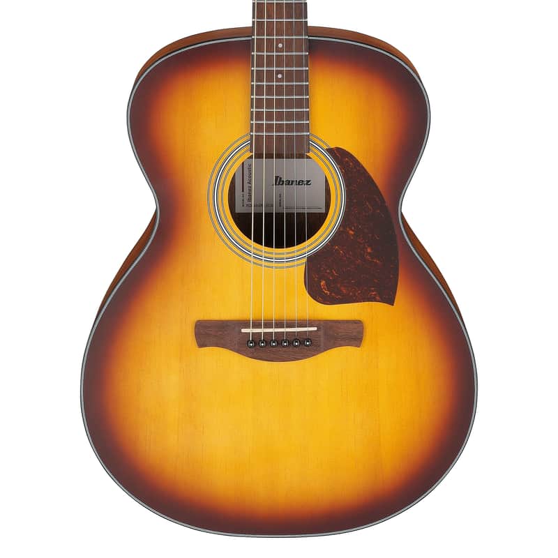 Used Ibanez PC50 Grand Concert Acoustic Guitar - Open Pore Brown Sunburst image 1
