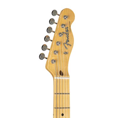 Fender Vintage Custom '58 Top Load Telecaster MN Aged White Blonde #R146298 - Custom Electric Guitar image 4