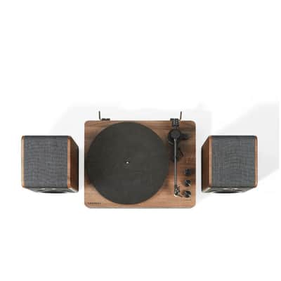 Crosley Nocturne 2-Speed Record Player With Speakers - Charcoal-NEW image 7