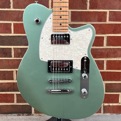 Reverend Charger HB, Metallic Alpine, Korina Body, Roasted Maple Neck, Locking Tuners image 1