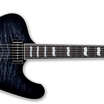 ESP LTD Phoenix-1000 QM See Thru Black Sunburst image 2