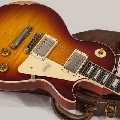 Gibson CUSTOM SHOP M2M LES PAUL STANDARD 1959 2H HT RW #982206 - HEAVY AGED VINTAGE CHERRY BURST 1959 image 3