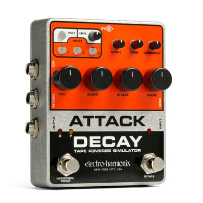 Electro-Harmonix Attack Decay Tape Reverse Simulator and Volume Envelope Pedal image 3