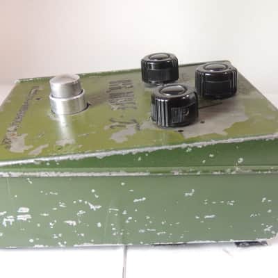Vintage Electro Harmonix Tall Font Big Muff Pi Fuzz Pedal Made in Russia Sovtek image 3
