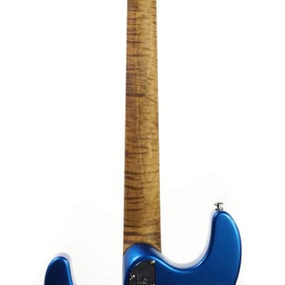 Ernie Ball Music Man Steve Morse SM-Y2D - Diablo Blue - Quilt - H00559 image 15