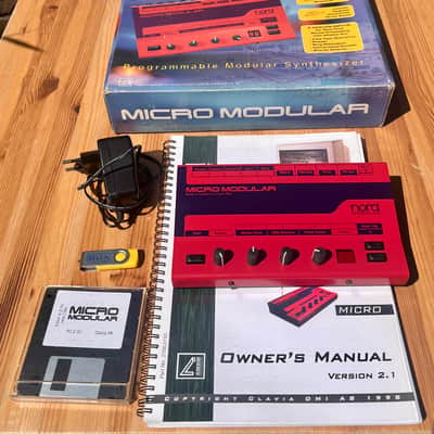 Nord Micro Modular Desktop Virtual Synthesizer 1997 - 2003 - Red image 12