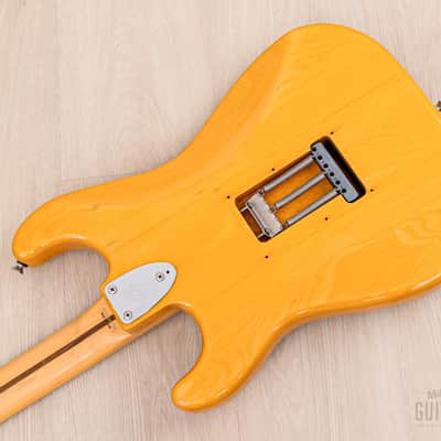 1988 Fender Stratocaster ST72-95DM Yngwie Malmsteen-Spec Natural Ash w/ Scalloped Board & DiMarzio, Japan MIJ Fujigen image 15
