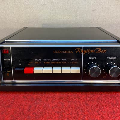 Sultry 1975 Columbia Rhythm Box - This thing looks like it could be Batman's beat box image 2