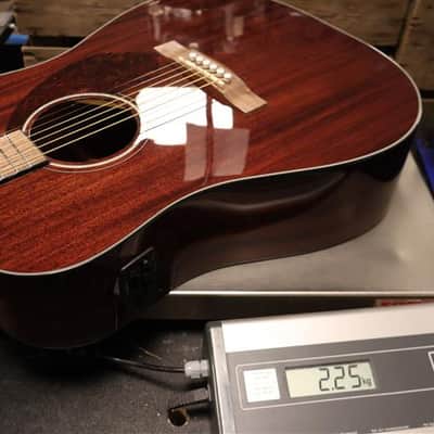 Fender CD-140SCE Dreadnought All-Mahogany w/Case (Used) image 7