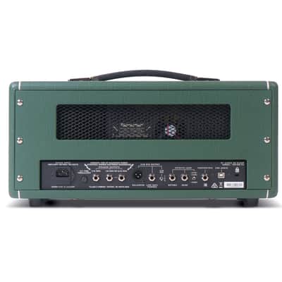 Blackstar St. James JJN 50H Jared James Nichols Signature 50-watt Guitar Tube Amp Head - Racing Green Tolex (B-Stock) image 3