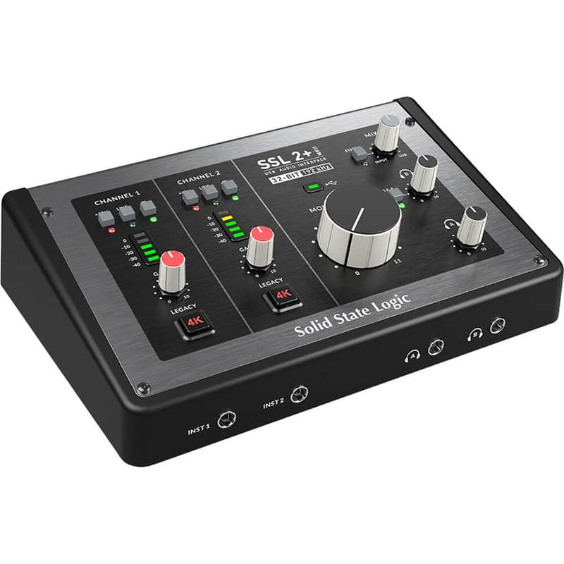 Solid State Logic SSL 2+ MKII USB-C Audio/MIDI Interface image 1