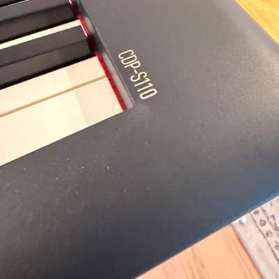 Casio CDP-S110 88-Key Compact Digital Piano 2022 - Present - Black image 8