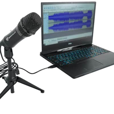 Rockville Z-STREAM USB Computer Home Studio Recording Microphone w/ Pop Filter image 15