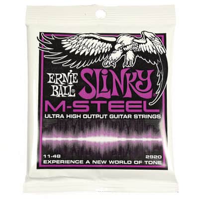 Ernie Ball 2920 M-Steel Power Slinky Electric Guitar Strings