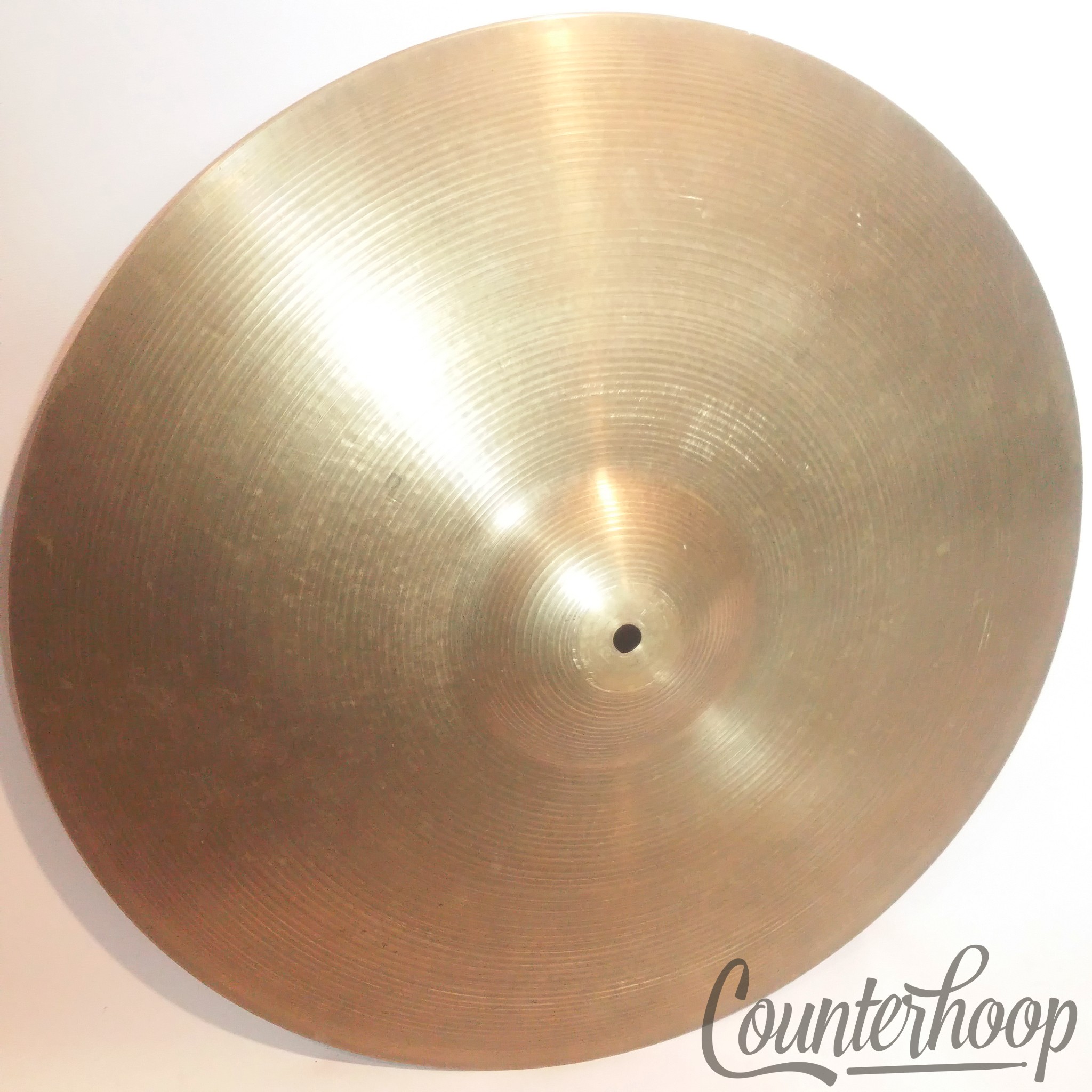 Zildjian 20" Ride Cymbal Vintage 60s 2450g Medium-Thin A B20 Avedis Turkish USA — main photograph