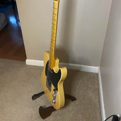 Warmoth - Licensed Fender Telecaster - 2020 - Butterscotch Blonde with Seymour Duncan Broadcaster Pickups image 3