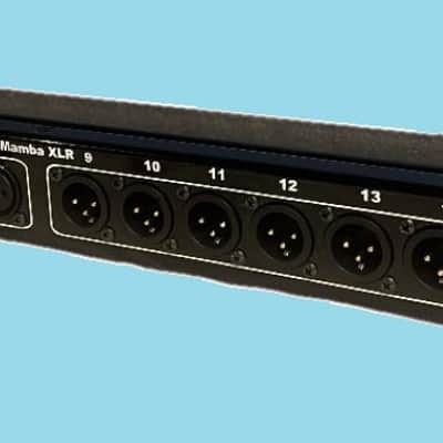 Mamba 16 Point [8 in x 8 out] 1RU XLR to XLR Patch Bay image 5