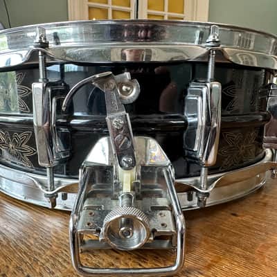 Ludwig Black Beauty LM452 1977-1982 Engraved Nickel-Plated Brass image 6