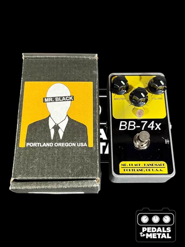 Mr. Black BB-74x Distortion 2010s - Black/Gold X9479 image 1