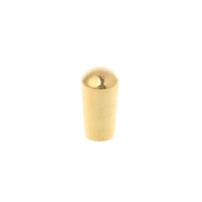 Brass Toggle Switches Knob Cap Tip for LP EPI Electric Guitar Internal Thread 3.5mm-GD image 1