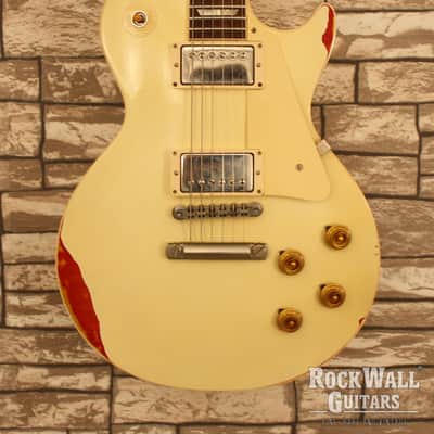 Gibson Les Paul Standard 58 Aged White over Sunburst 2017 image 4