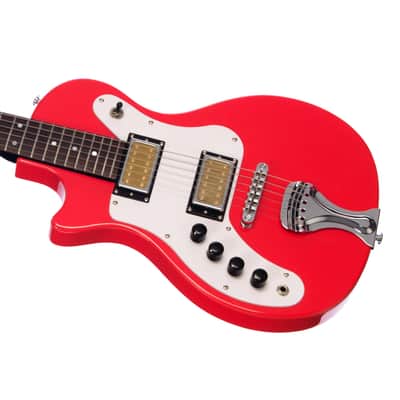 Airline Guitars Thunderstick Red Left-Handed image 3