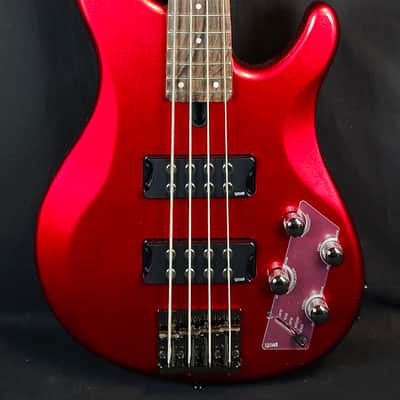 Yamaha TRBX304 4 String Bass, Solid Mahogany, Candy Apple Red image 6