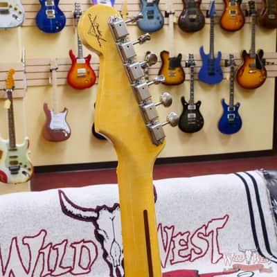Fender Custom Shop Vintage Custom '55 1955 Hardtail Stratocaster Time Capsule Package Wide Fade 2 Tone Sunburst image 10