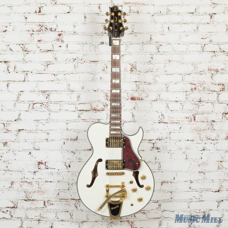 Greg Bennett RL4LTD White　セミアコ 希少！】Greg Bennett RL4LTD White セミアコ エレキ Greg Bennett RL