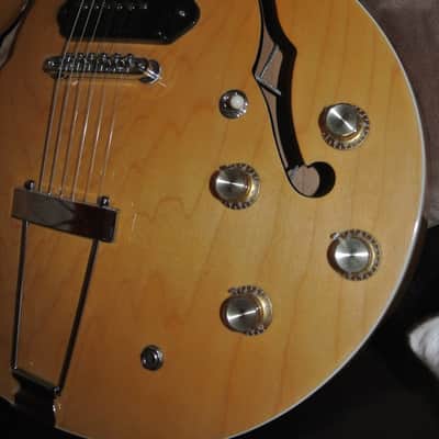 Epiphone Casino Natural w P90 lollars image 8