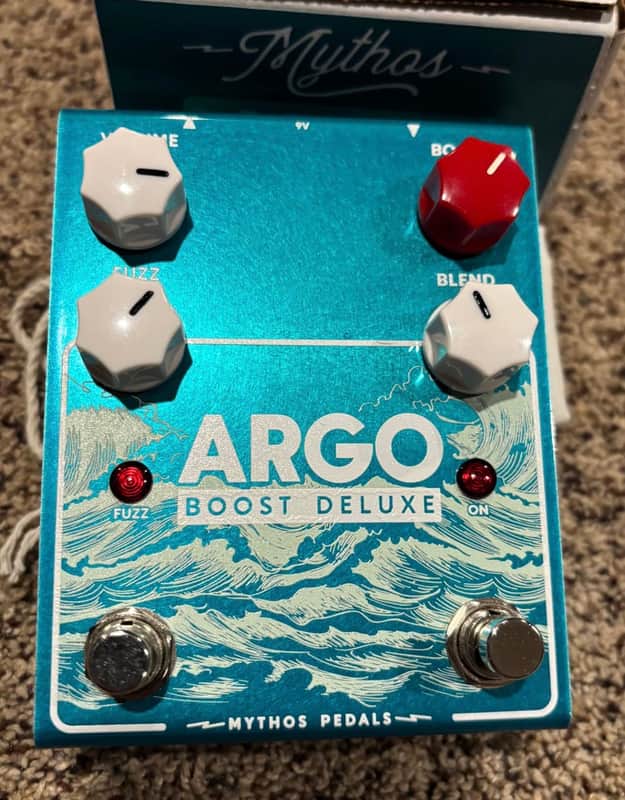 Mythos Pedals Argo Boost Deluxe 2026 - Teal image 1