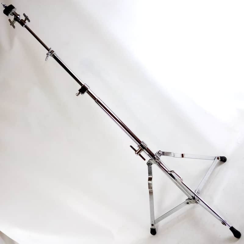 Slingerland#66 Buddy Rich Straight Cymbal Stand Vintage60s Crash/Ride Chrome USA image 1