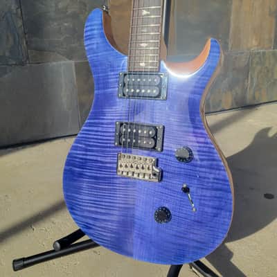 Used 2023 PRS SE Custom 24 Faded Blue with PRS Gig Bag image 5