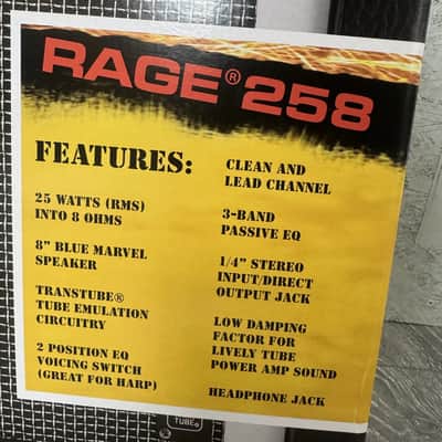 Peavy Rage 258 Amp image 4